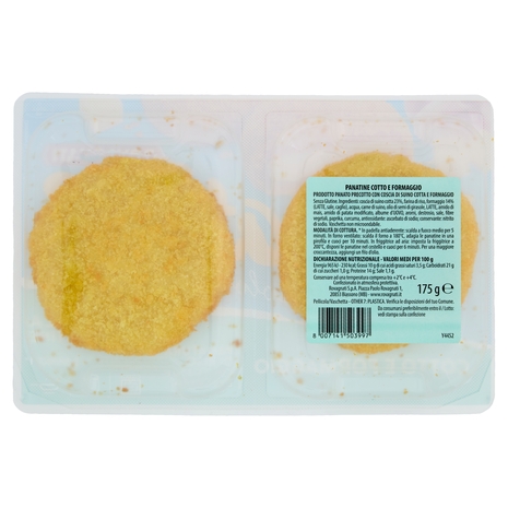 Rovagnati Panatine Cotto e Formaggio 175 g